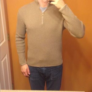 Men's Express half zip sweater M